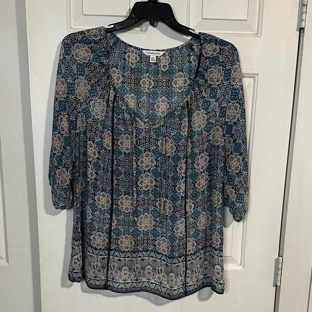 Croft & Barrow women’s top size XXL